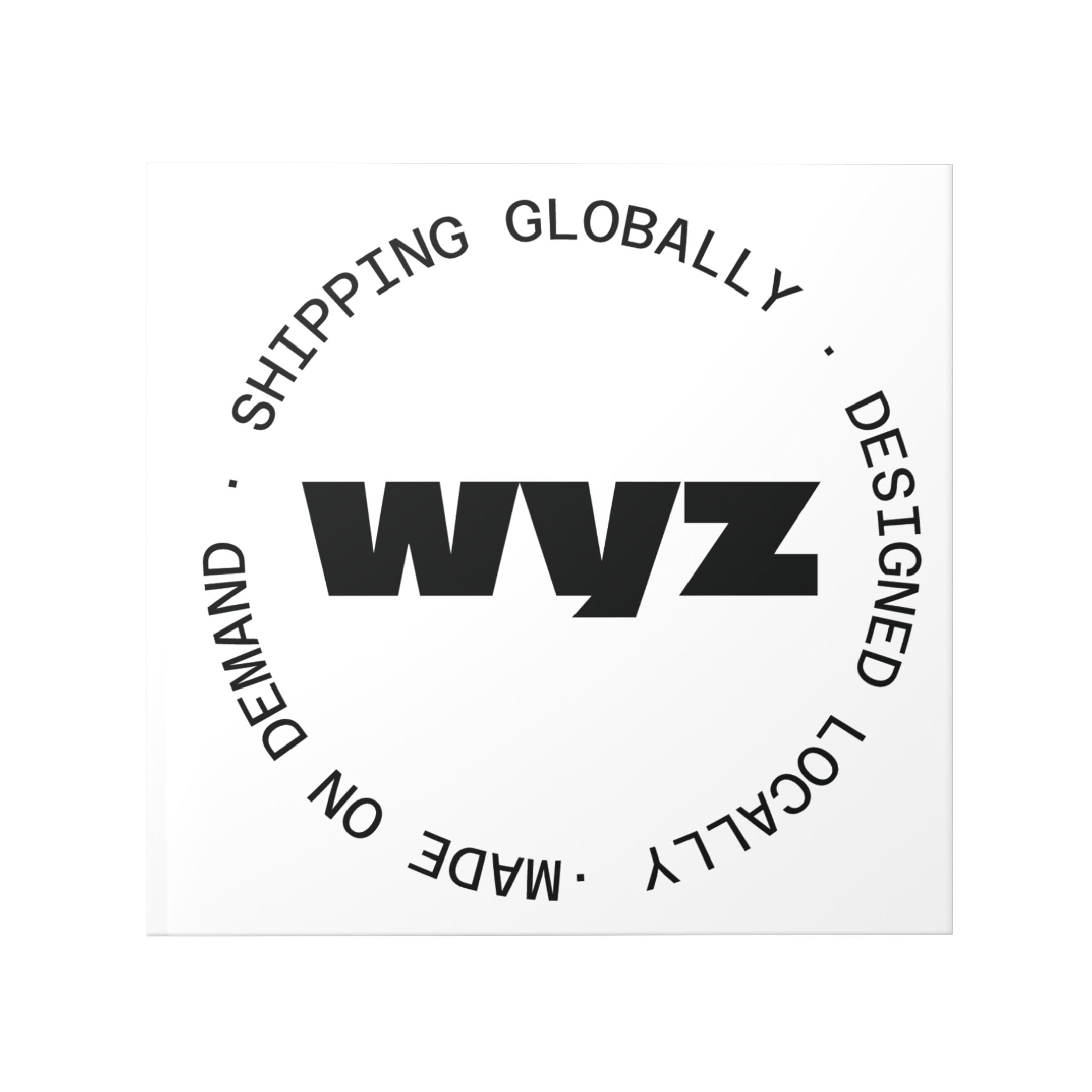 Hardcover Photo Book — WYZ Logo Keepsake (Shipping Globally, Designed Locally)
