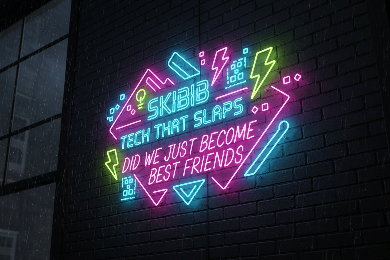 yes but fix typo its skibib